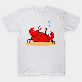 crab watercolor sea T-Shirt